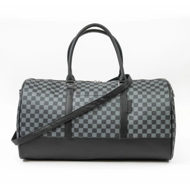 Pierre Cardin Black & Grey Premium Flight Bag Lightweight Carry-On Travel Holdall Black Unisex
