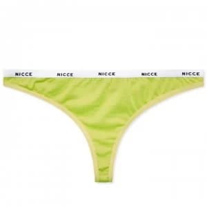 Nicce Thong Womens - Safety Yellow