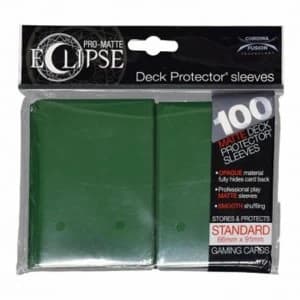 Ultra Pro Eclipse PRO Matte Forest Green Standard 80 Sleeves case of 6