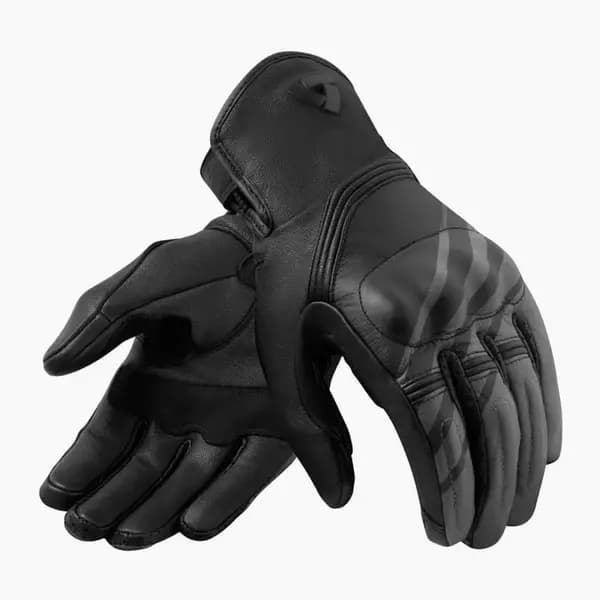 REV'IT! Gloves Redhill Black Grey Size S