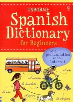 Usborne Spanish Dictionary for Beginners by Helen Davies Book