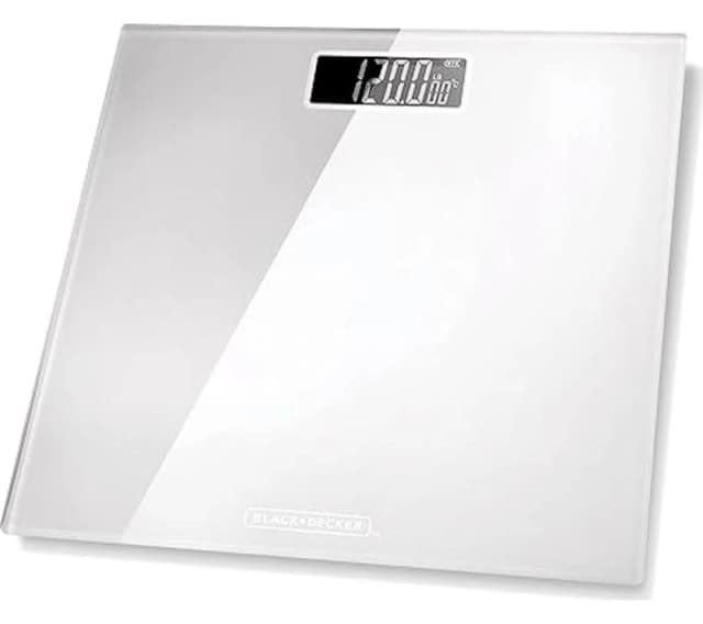 Black + Decker Bathroom Scales - White 61199