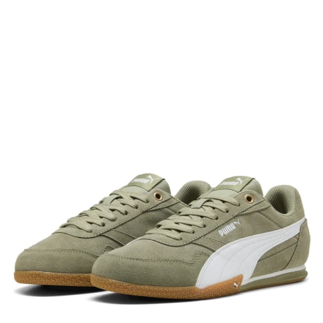 Puma Bella Donna Trainers Womens Khaki/Wht/Gum female 5 (38)