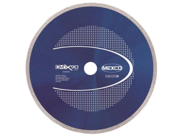 Mexco Cmx9023022 X90 Grade Ceramic Materials Diamond Blade 230X 22mm Mexcmx90230