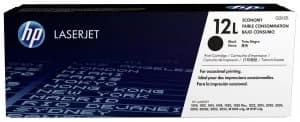 HP 12L Black Laser Toner Ink Cartridge