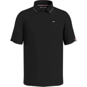 Tommy Sport Training S/S Polo - Black