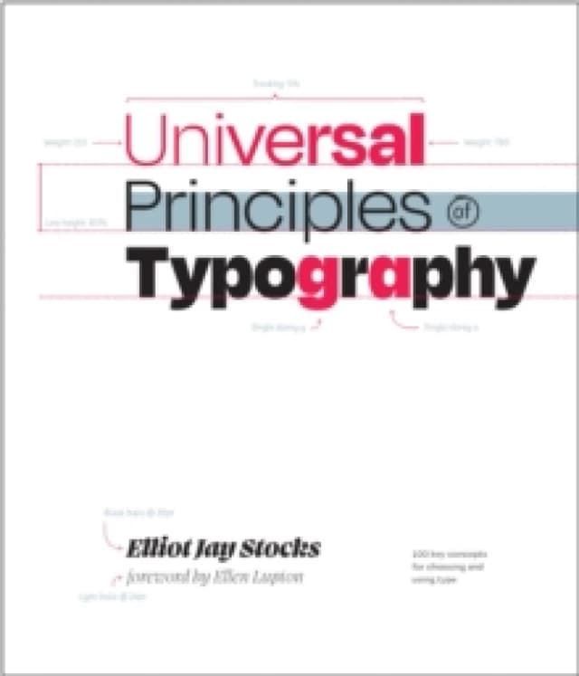 Universal Principles of Typography. Hardback. By Elliot Jay Stocks Books