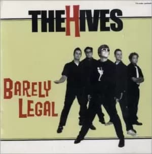 The Hives Barely Legal 2001 USA CD album RPM030