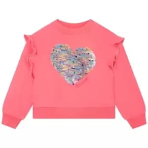 Billieblush Heart Sweatshirt - Pink