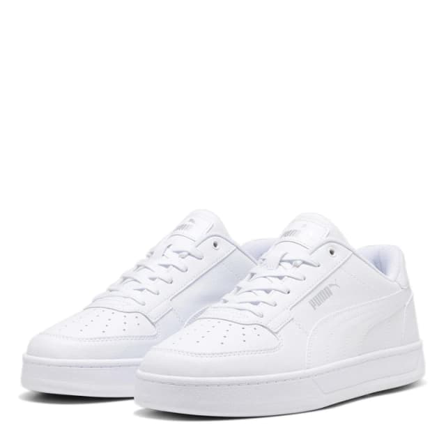 Puma Caven Trainers Mens Triple White male 9.5 (44)