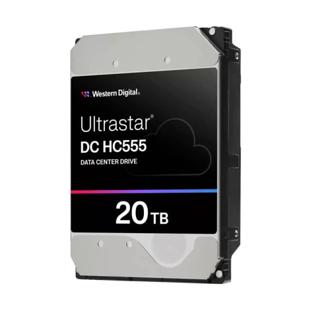 Western Digital Western Digital Ultrastar DC HC555 internal hard drive 20 TB 7200 RPM 512 MB 3.5" Serial ATA III 0B48724