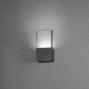 Matera Outdoor Modern Wall Light Dark Grey 1x 6W LED, IP54
