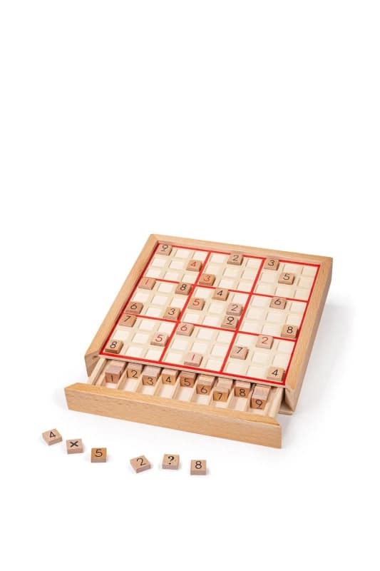 Bigjigs Toys Sudoku Game Natural unisex