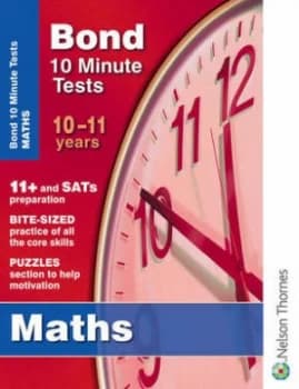 Bond 10 Minute Tests. 10-11 Years by Andrew Baines Paperback
