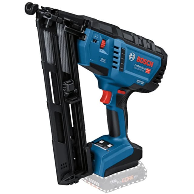 Bosch GNH 18V-64 MD 18v Cordless 15 Gauge 2nd Fix Nail Gun 0601482200 Batteries: No Batteries