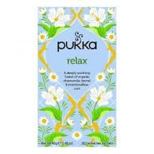 Pukka Relax Tea Pack of 20 Organic and Caffeine Free P5003
