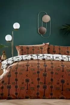 Desert Monkey Global Exotic Reversible Duvet Cover Set