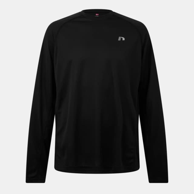 Newline Mens Long-Sleeve Performance Running Top Black male Large