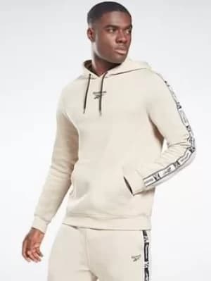 Reebok Identity Tape Sweatshirt, Beige, Size L, Men