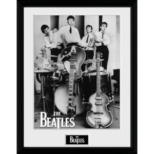 The Beatles Instruments Collector Print