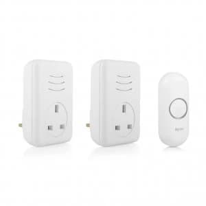 Wireless doorbell set - Plug-In Twin