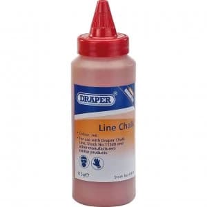 Draper Chalk Line Refill Bottle Red