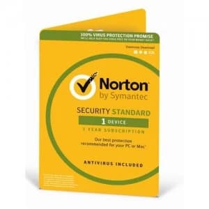 Norton Security Standard (3.0) 1 User (1 Device) 12 Months Security Software (DVD Pack)