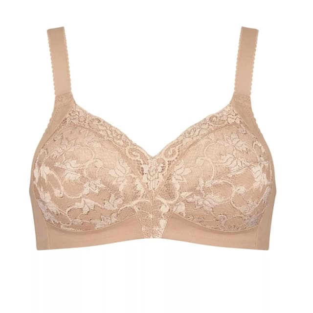 Triumph Triumph DelicateDoreen NonWired Bra Nude Nude - Triumph - Size: 40F Nude Female 40F AZ66141