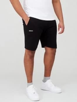 Ellesse Plus Size Noli Shorts - Black, Size 3XL, Men