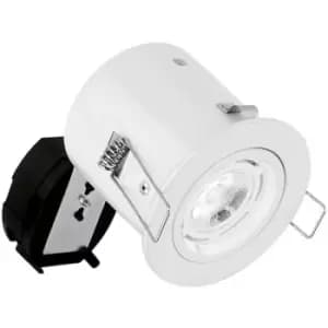 Aurora Adjustable IP20 GU10 Non-Integrated Downlight Satin Nickel- AU-DLM902SN