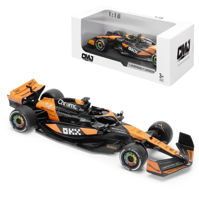 CMJ Team CMJ Die Cast Car 1:18 Scale McLaren F1 2024 Orange unisex One Size