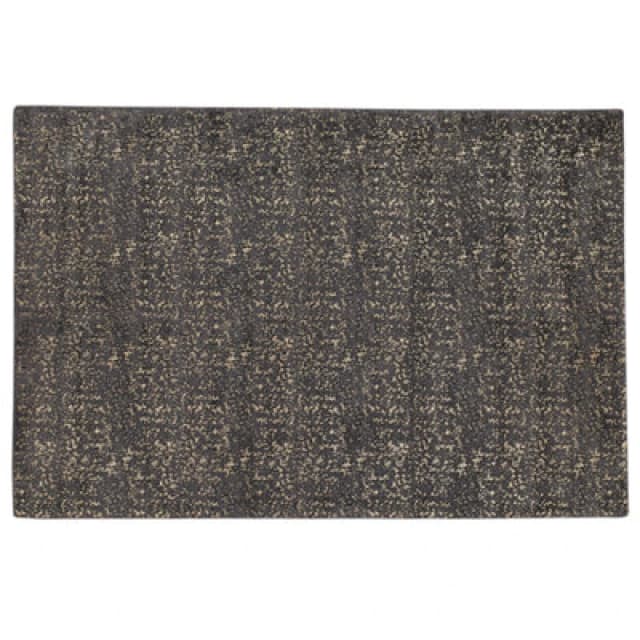 Beliani Rug Esel Gold 140 X 200 Cm Viscose
