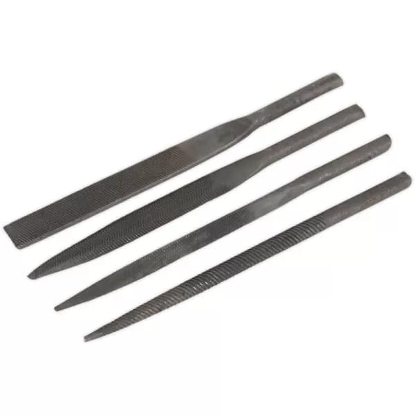 Sealey GSA345F Needle File Set 4pc for GSA345