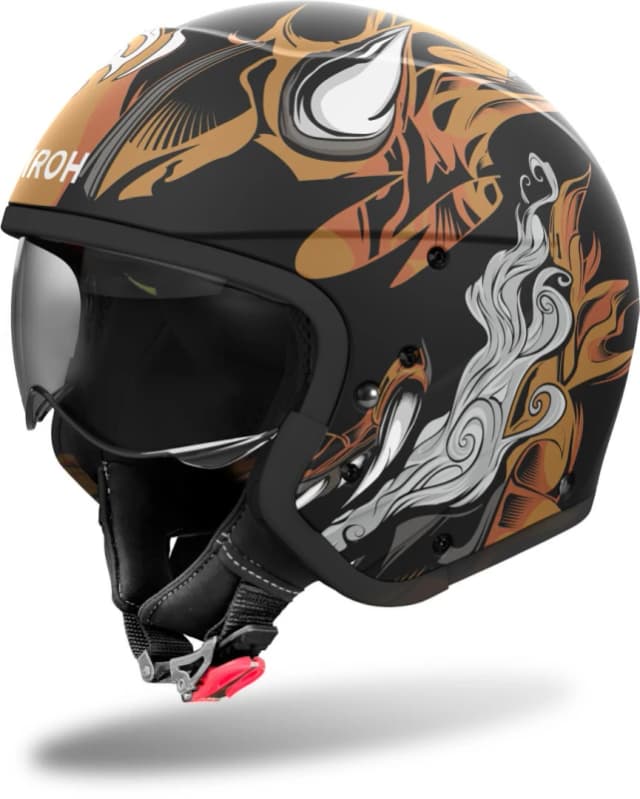 Airoh J 110 Oni Gloss Jet Helmet Size L