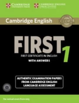 Cambridge English First 1 for Revised Exam from 2015 Students Book Pack Students Book with Answers and Audios 2 by