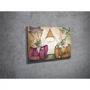 DC015 Multicolor Decorative Canvas Painting