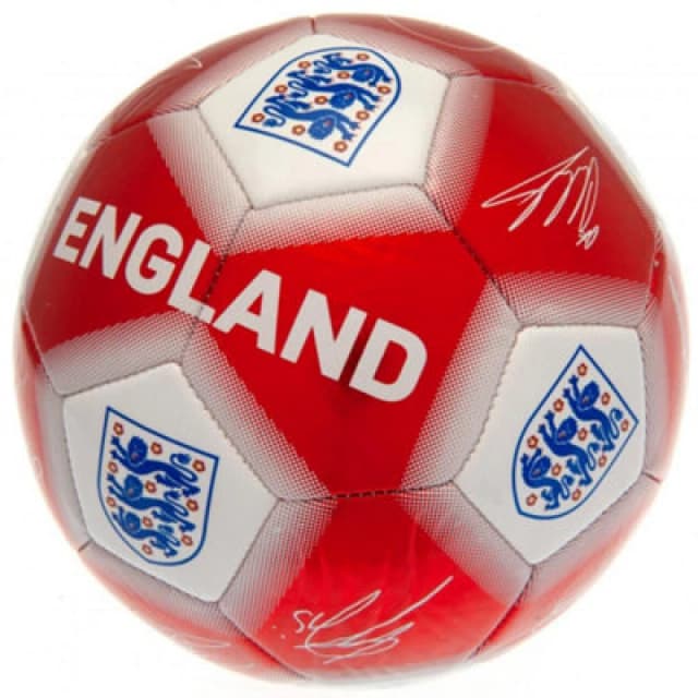 England Fa Football Signature Red (Size 5)