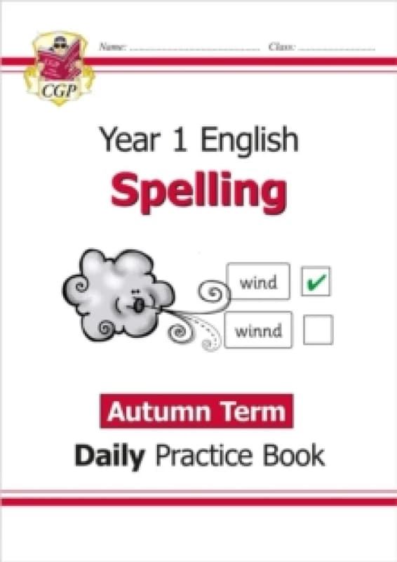 KS1 Spelling Year 1 Daily Practice Book: Autumn Term Paperback / softback