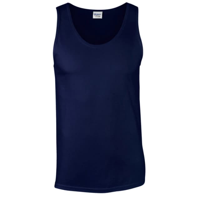 Gildan Womens Softstyle Tank Top in Navy Size: Small Navy Female S