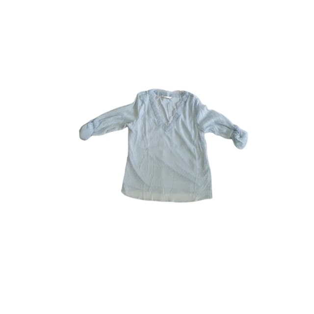 Only Womens long sleeve T-Shirt Only onlmacy fold up Bleu Female 34