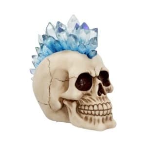 Crystal Hawk Skull