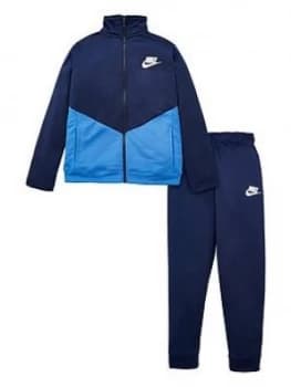 Nike Boys Futura Tracksuit - Blue