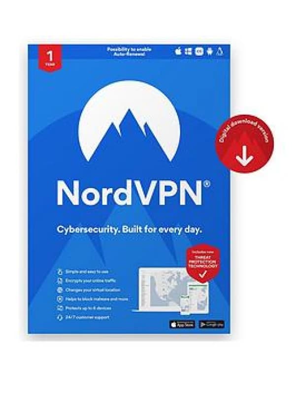 Nord VPN NordVPN 1-Year VPN Plan (Digital)