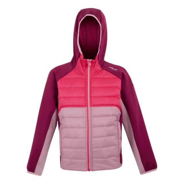 Girl's hooded jacket Regatta Kielder IX Rose Female 13 ans
