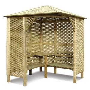 Grange Fencing Valencia Corner Arbour