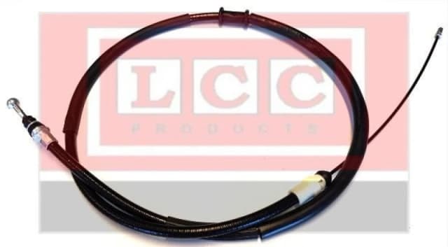 LCC LCC7121 Brake Cable Right Rear, 1555/1224mm Cable,parking brake (124)