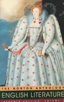 The Norton Anthology of English Literature. Vol. 1 by M H Abrams Paperback