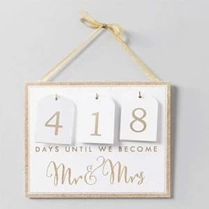 Always & Forever Countdown Calendar To Wedding