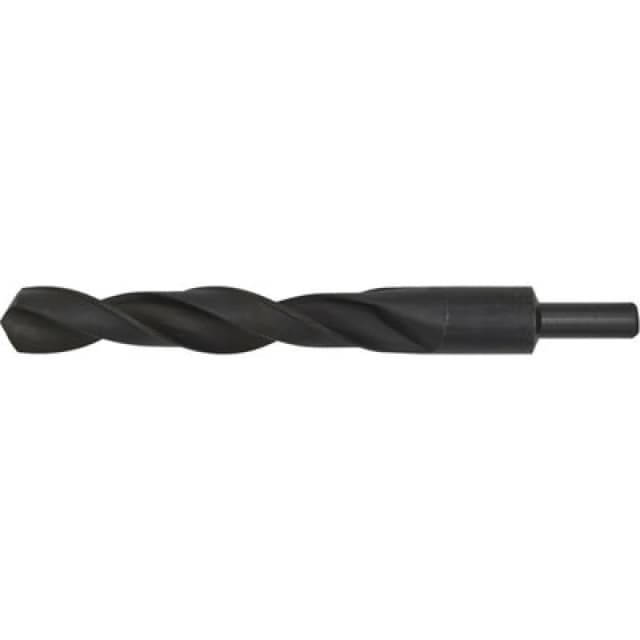 Loops 25 x 240mm HSS Roll Forged Blacksmith Drill Bit - Reduced Shank - 160mm Flute Black