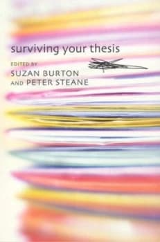 Surviving Your Thesis by Suzan Burton Book